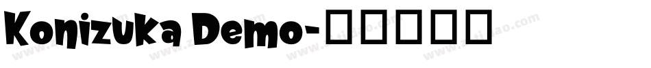 Konizuka Demo字体转换